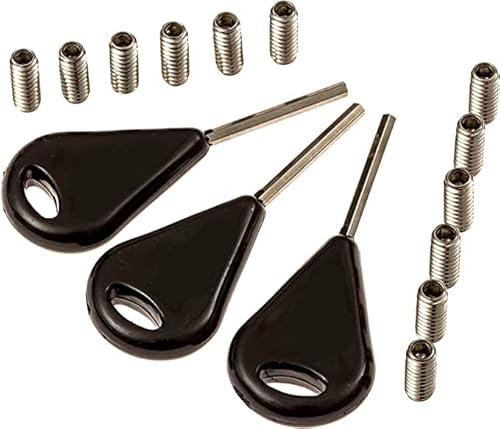 Futures Fins Keys, Screws, Surfboard Fin Keys, Surfboard Fin Screws, 3 Piece, Replacement Surf Accessories, Futures Quad Fins, Rear, Single, Surf Board, Fish, Longboard #TOP9