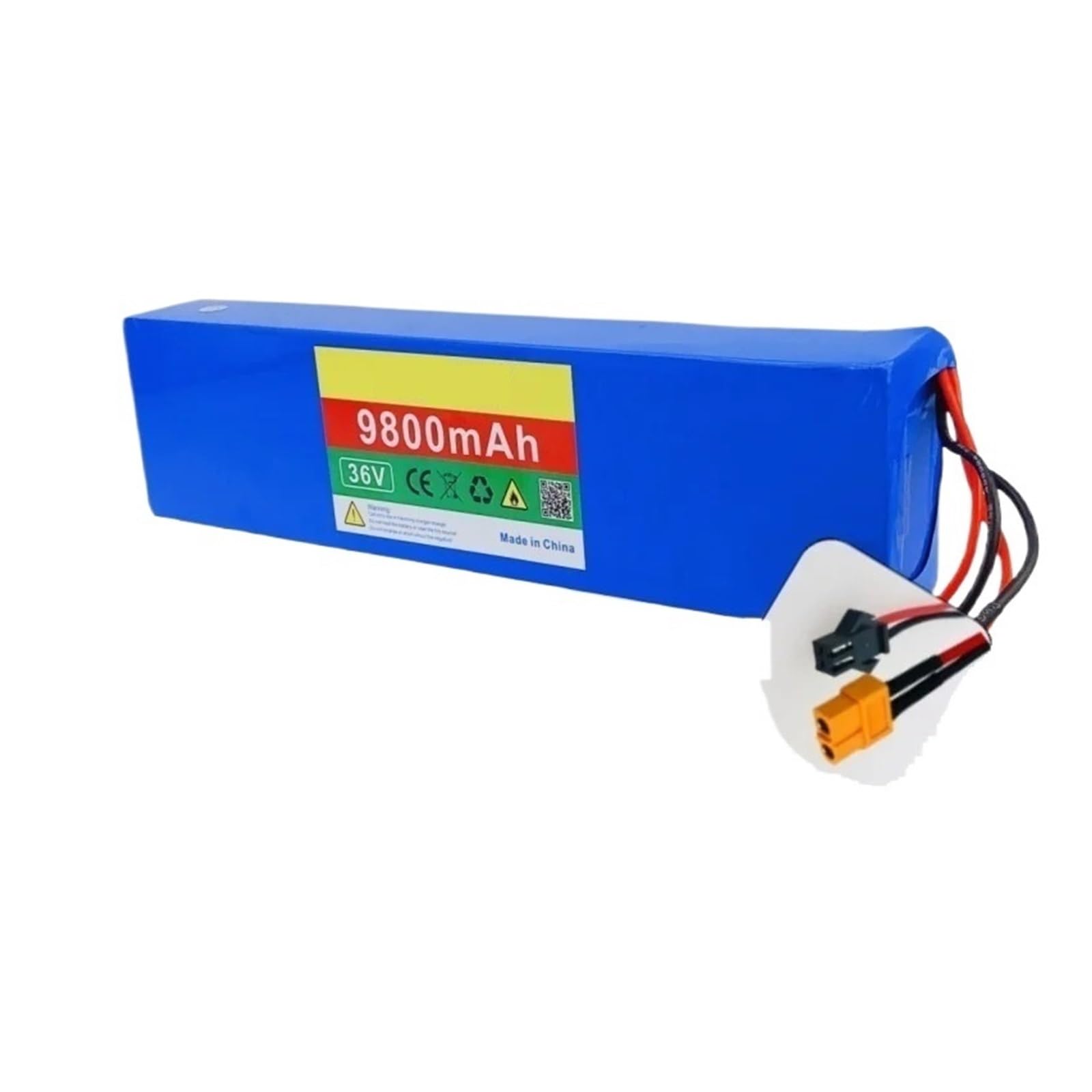 Batterie 10S3P 36V 9800mAh, chargeur, compatible avec les trottinettes Kugoo M2, S1, S2 et JOYOR Y1 X1, batterie lithium avec BMS intégré(SM-XT60 plug)