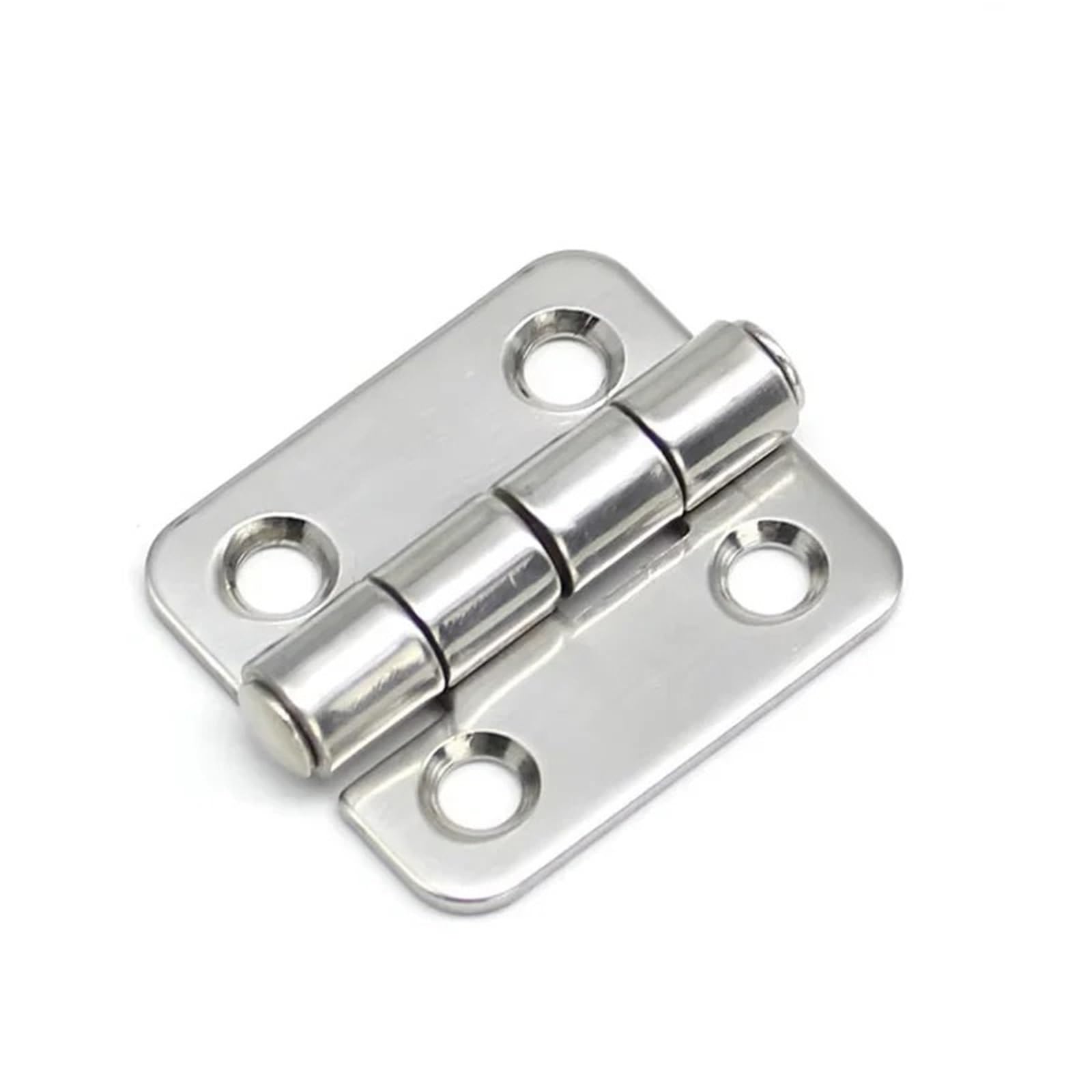 Douknail 304 Ss(10Pcs) 304 Stainless Steel Thick Folding Bearing Cabinet Door Hinge Accessories Industrial Automation