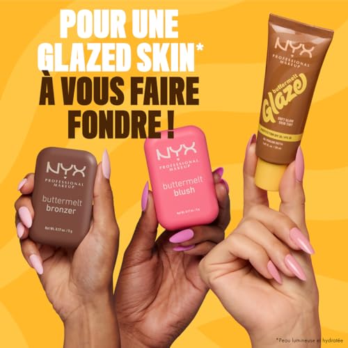 NYX Professional Makeup Buttermelt Glaze Fond de Teint SPF30 30ml