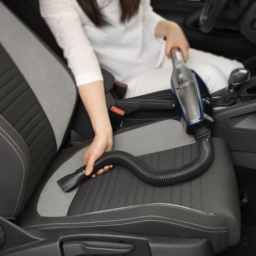 AEG AKIT 360+ Kit d'extension pour CX7 & HX6 pour nettoyage de voiture et appartement (suceur plat, brosse coussin, tuyau d'aspirateur flexible, boîte de rangement pratique, adaptateur pour HX6)