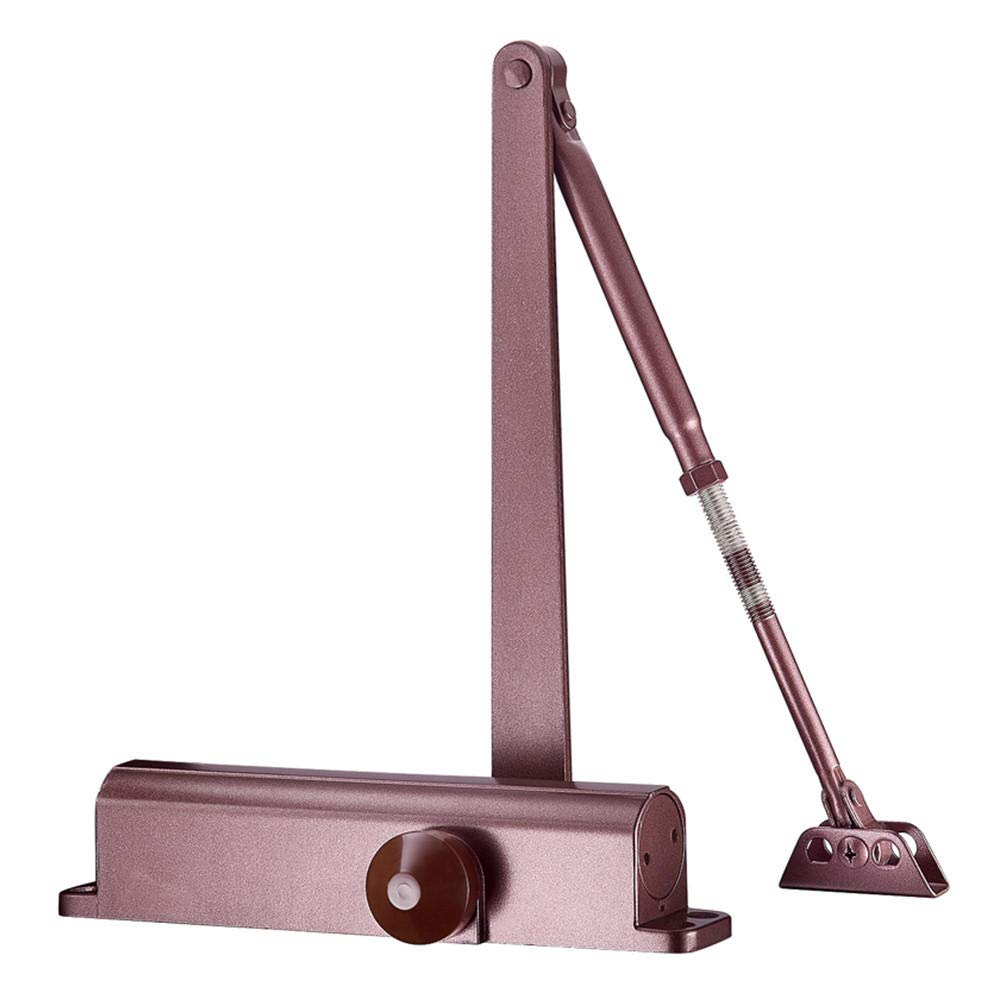 Cierrapuertas hidráulico para puertas cortafuegos, apto para puertas de 80 a 100 kg, tipo doméstico con función de amortiguación