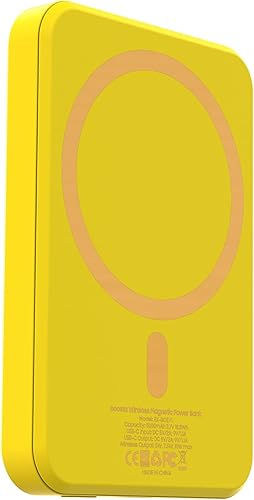 Miniatura 1 de RapidX - Cargador inalámbrico magnético Boosta, cargador portátil de batería de 5000 mAh para iPhone 13  13 Pro  13 Pro Max  13 Mini  12  12 Pro  12