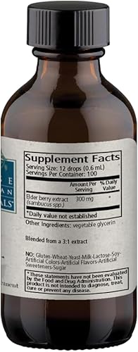 Miniatura 3 de Wise Woman Herbals Jarabe de saúco (Sambucus) - 2 oz - Extracto extra fuerte 31 - Apoya la función saludable del sistema inmunológico