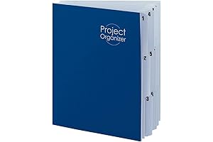 Smead Project Organizer with Convenient Side Pocket for Exceptional Organization