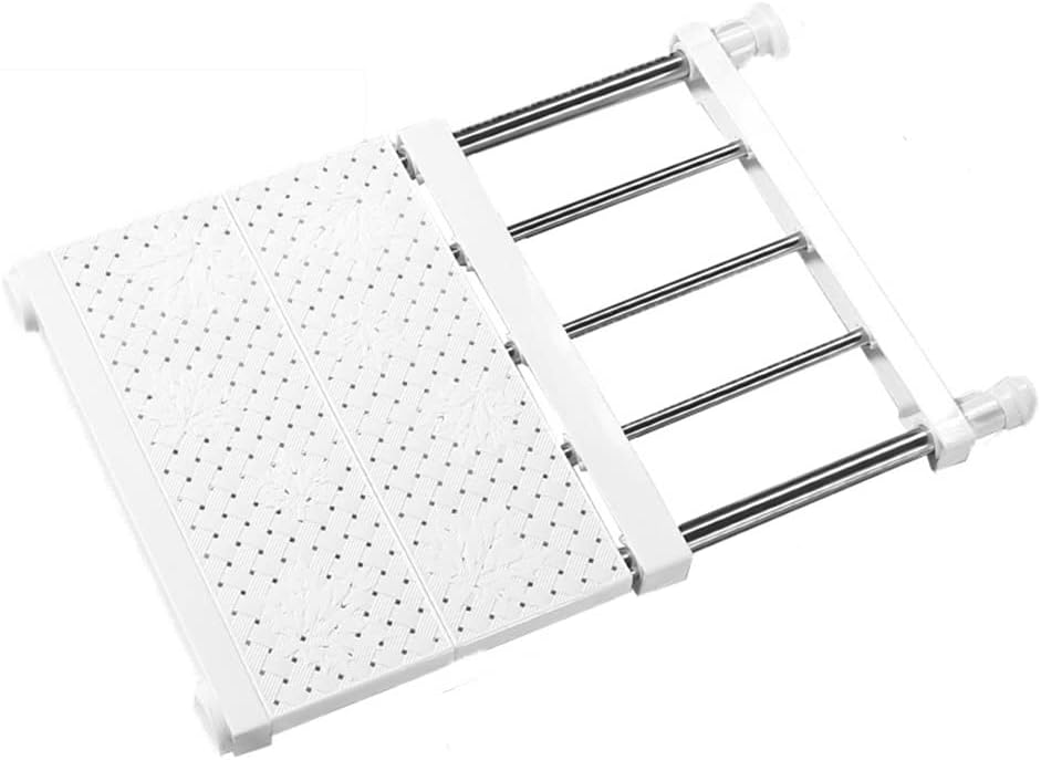 LIYIVNAA Expandable Closet Shelf Clothes Storage Rack