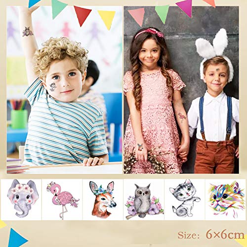 Hotoyannia 059DW Animals Theme Temporary Tattoos thumb #3