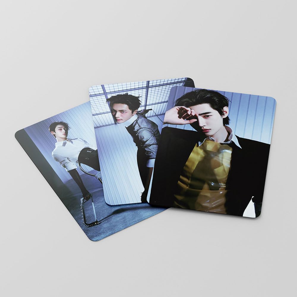 Enhypen Lot de 55 cartes photo Kpop Lomo - Cartes photo ENHYPEN pour fans de K-pop