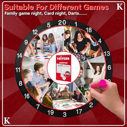 Notewells Score Pads for Yahtzee: 6X9, 200 Easy Tear Off