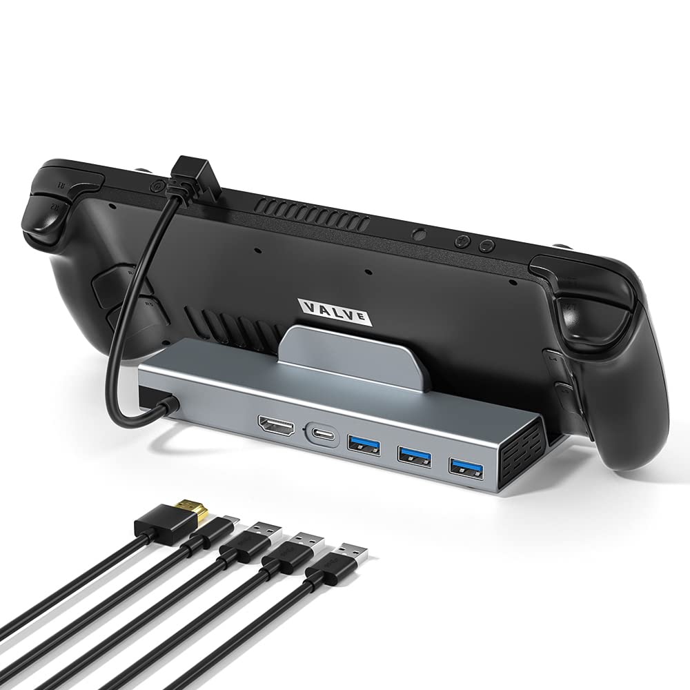 Buy Steam Deck Dock,Runpower 5in1 Hub Docking Station for Steam Deck