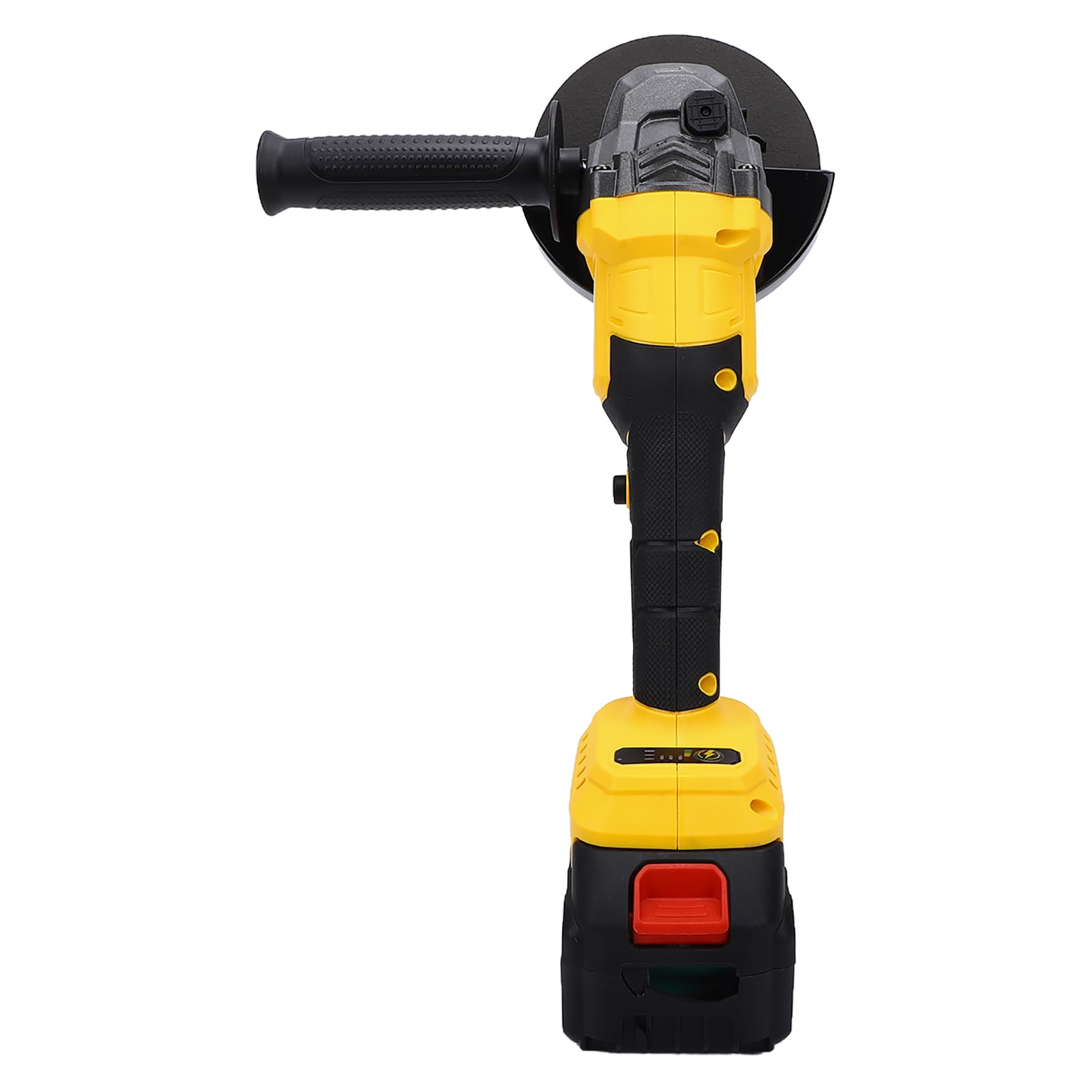 XUMIUZIY Amoladora Angular Inalámbrica, Potente Motor sin Escobillas, 21V, 9000RPM, para Corte de Azulejos de Madera y Metal y Eliminación de óxido, 125mm (con 2 baterías Enchufe europeo 220V)