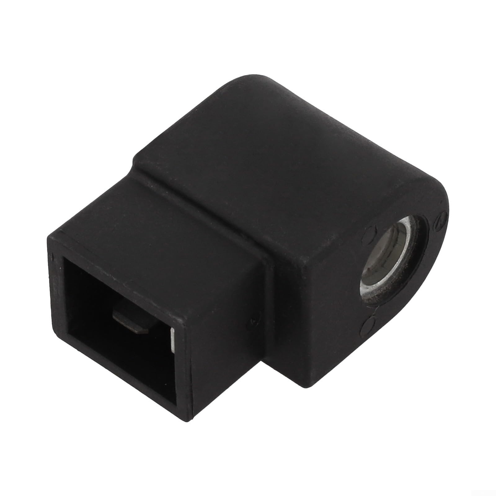 240 V Kraftstoffpumpen-Magnetspule, kompatibel mit 071N0051, Metallkonstruktion für Automobil- und Industrieanwendungen, einfache Installation, Schwarz, 5 x 3 x 2 cm