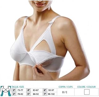 JOLIE MAMAN Cotton Nursing Bra Ref.2229 Cup B Size 7 inch. 38.58