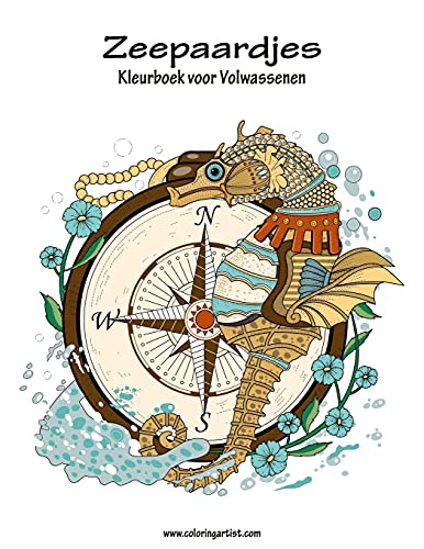Zeepaardjes Kleurboek voor Volwassenen 1 (Dutch Edition)