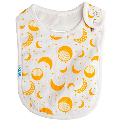 Baby Bibs Extra LARGE Toddler, Burp Cloth, Absorbent Feeding Reflux Drool Teething, Side Snap Button Unisex 4-Pack Gift Set for Boys and Girls