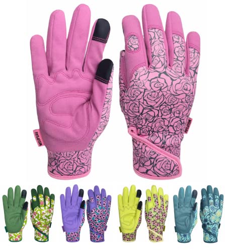 Gants de jardinage pour femme parfaits pour le désherbage et la plantation