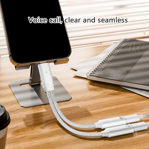 Image of 2 in 1 Type C Splitter to Type USB Headphone Sound Adapter Charging Cable Replacement for Tablet Fast Charging Cable Adapter