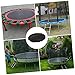 BESPORTBLE 1pc Black Trampoline Replacement Jumping Mat Heavy Duty Material for Round Trampolines Diameter Fading-Resistant Easy to Use Outdoor Fun