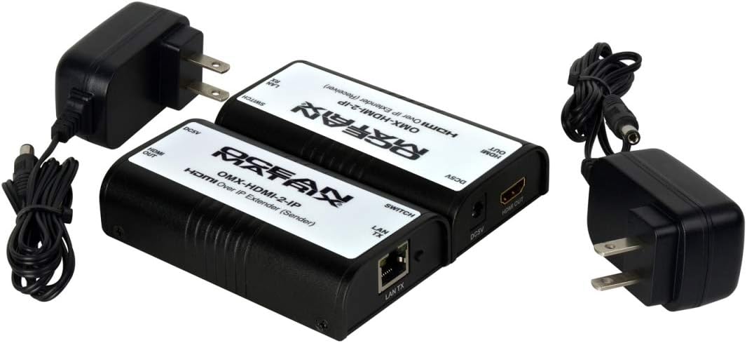 OMX-HDMI-2-IP HDMI Over IP Sender - 2x 5.0V AC/DC Switching Power Supply