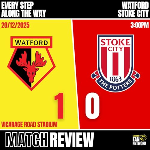 Match Review: Watford 1-0 Stoke Podcast Por  arte de portada
