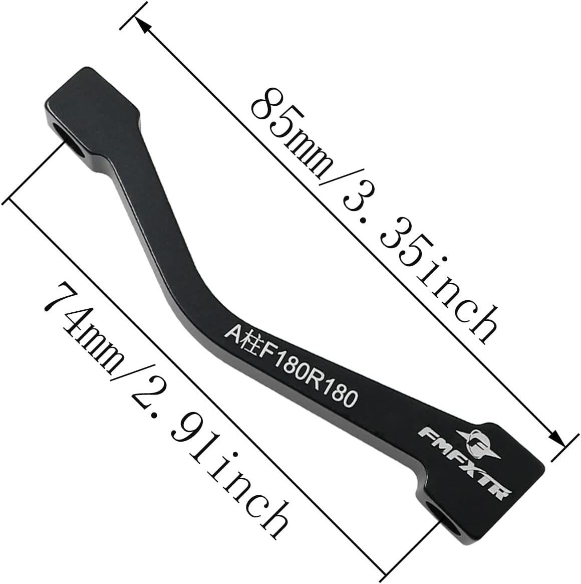 (Similar to) Disc Brake Adapter F/R180 Disc Brake Mounting Bracket for 180mm Disc Brake Systems