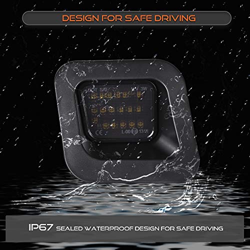 Vz4X4 Full Led License Plate Light Lamp Assembly Compatible With Dodge 2003-2018 Ram 1500 2500 3500 #TOP3