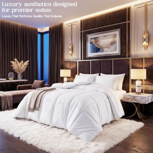 Image of 3-Pack Bulk Hotel Collection Comforters King, 90x102 Duvet Insert White