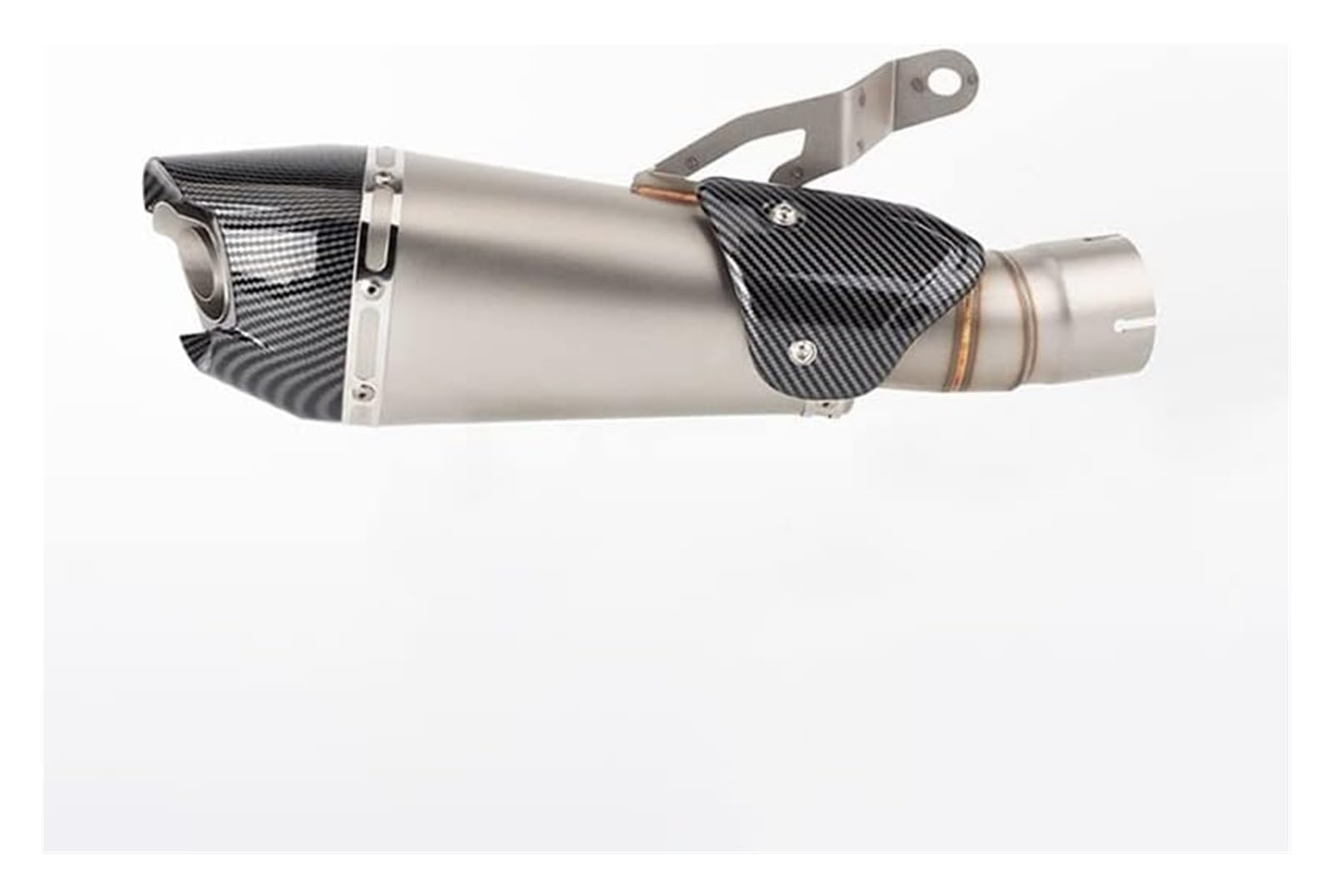 per BMW S1000RR 2019-2022 Silenziatore di Scarico per Moto Escape con Scudo Termico E Db Killer Diametro Tubo Slip Silenziatore Scarico Tubo