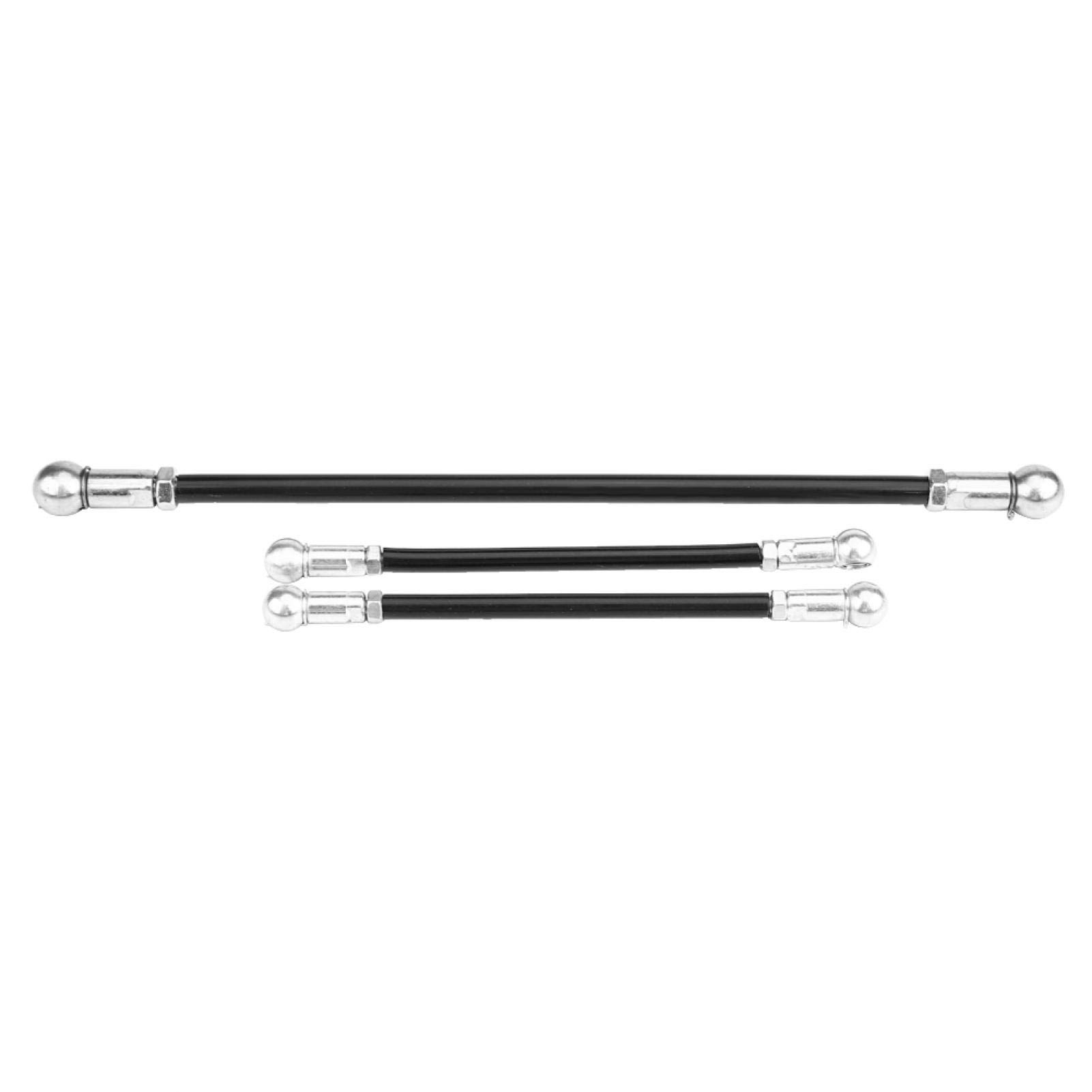 Ymiko 3 Pièces Connexion de Lien de Vitesse de Changement de Vitesse de Voiture, Bielles de Lien de Changement de Vitesse de Voiture pour 106 1991-2003 1994-2004 245283 +