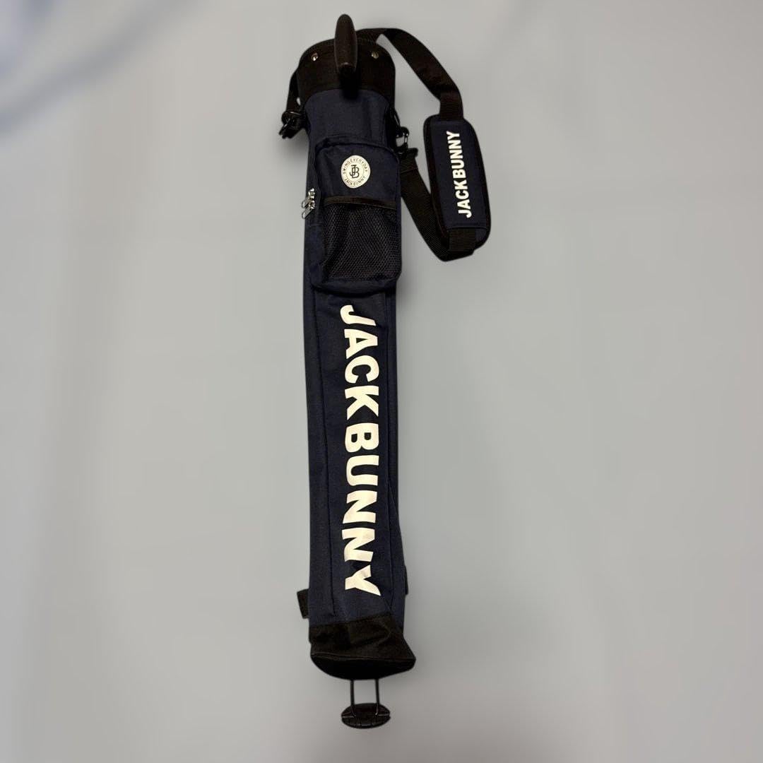 JACK BUNNY ゴルフセルフスタンドクラブケース ネイビー Jack