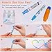 Aqua Magic Mat, Morfone Doodle Drawing Board Kids Water Painting Mat 40 X 29 Inch Educational Toys for Age 3 4 5 6 7 8 Girls Boys Toddlers ( Bonus Make-a-face Sticker Sheets )
