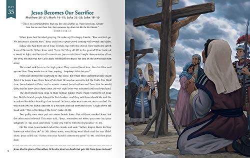 The Easter Storybook: 40 Bible Stories Showing Who Jesus Is - Image 3