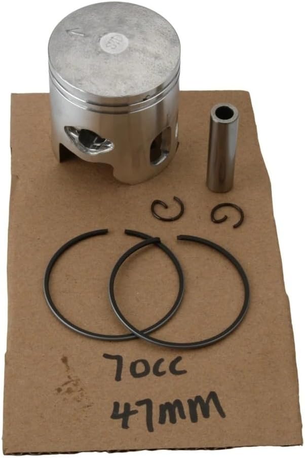Cylinder Piston for Malaguti F12 for Phantom 50 F15 for Firefox 50cc LC 2T Pin 10mm 70cc 47mm Big Bore Cylinder Kit Rebuild Kit