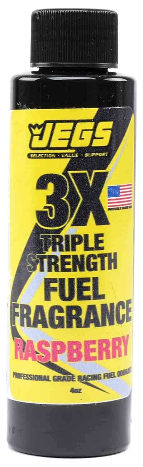 JEGS 63622 Fuel Fragrance Raspberry Scented 4 oz. Bottle Safe for All Internal C
