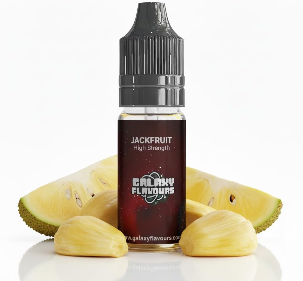 Jackfruit Food Flavouring Drops 10ml - Premium Tropical Extract for Professional Baking & Luxury Tropical Beverages - High Strength Food Grade Concentrate by GALAXY FOOD FLAVOURS