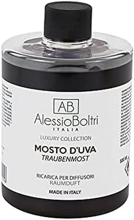 Ricarica Profumazione Mosto D'Uva Per Diffusori AB Alessio Boltri - 500 Ml, Made In Italy - Foto 8