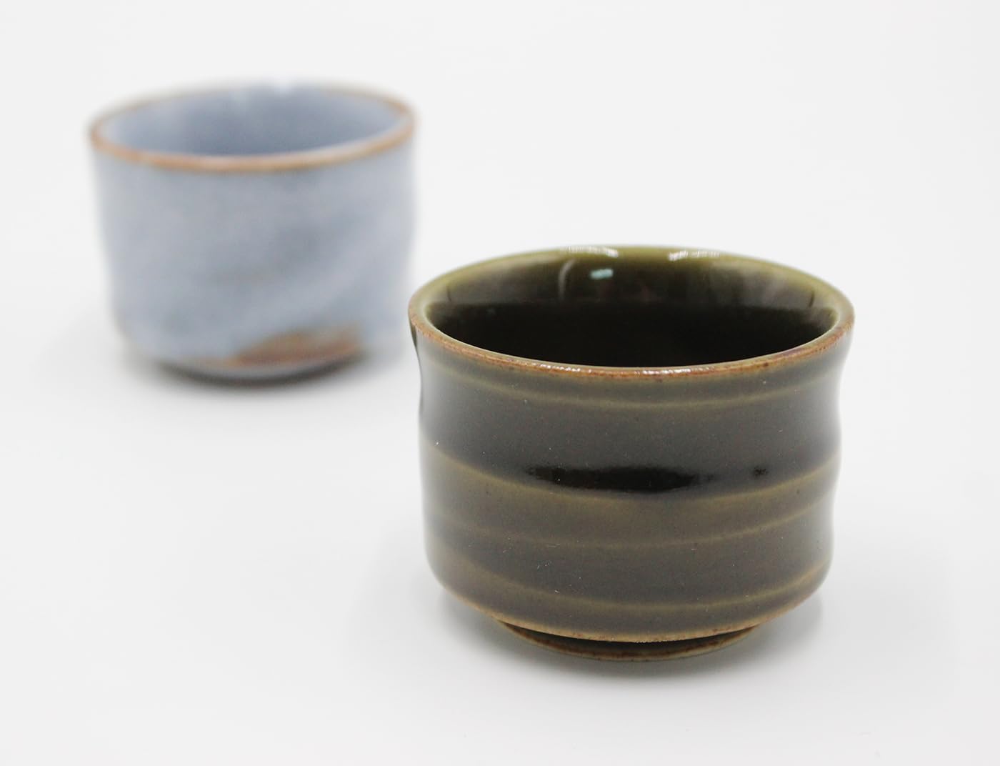 Japanese Traditional Mino Sake Cup (Set of 5) Wine Soju Porcelain Color Variety Sakazuki Cup Gifts (Takebushi Goyo)