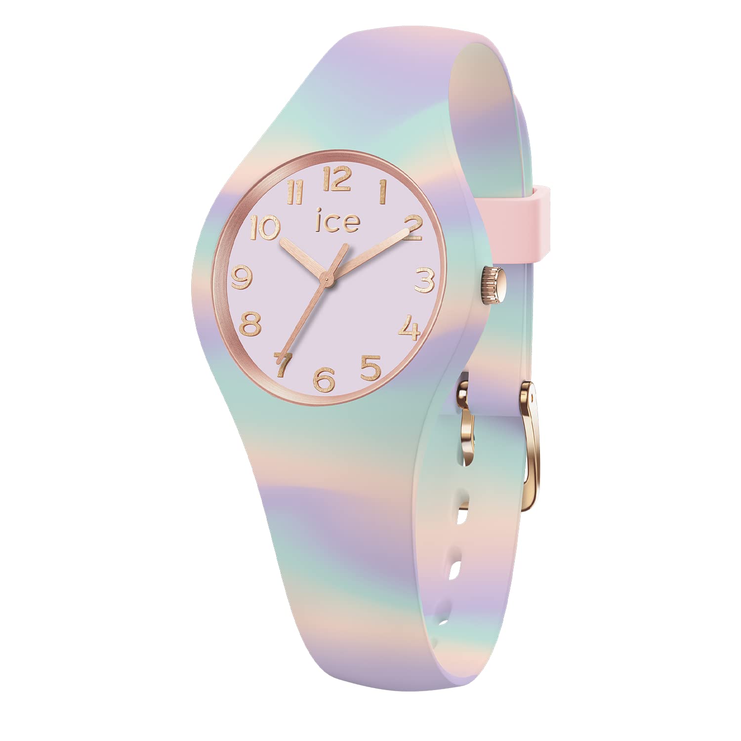 Ice-​Watch - ICE tie and dye Sweet lilac - Reloj morado para Mujer con Correa de silicona - 021010 (Extra small)