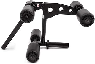 Inspire Fitness Leg Curl/Extension Attachment – Home Gym System Bench Add-On – Built-in Weight Horn