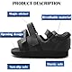 Tairibousy Postoperative Schuh für gebrochenen Fuß Medizinische Walking Schuh Cast Foot Brace für Fußchirurgie Heilung Schuh für Post Chirurgie Fraktur oder Geschwür für Männer und Frauen (L)