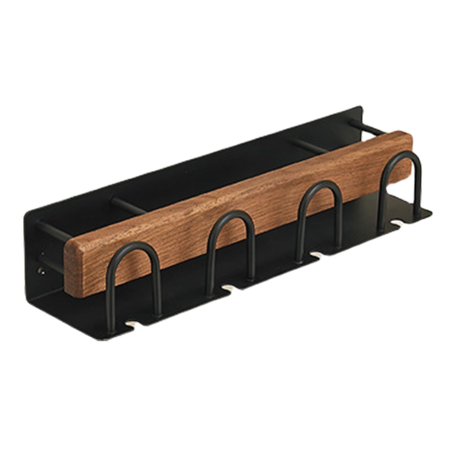 Múltiples cepillos de dientes eléctrico muelle pared soporte madera y aluminio cepillo de dientes para el hogar decoración de baño