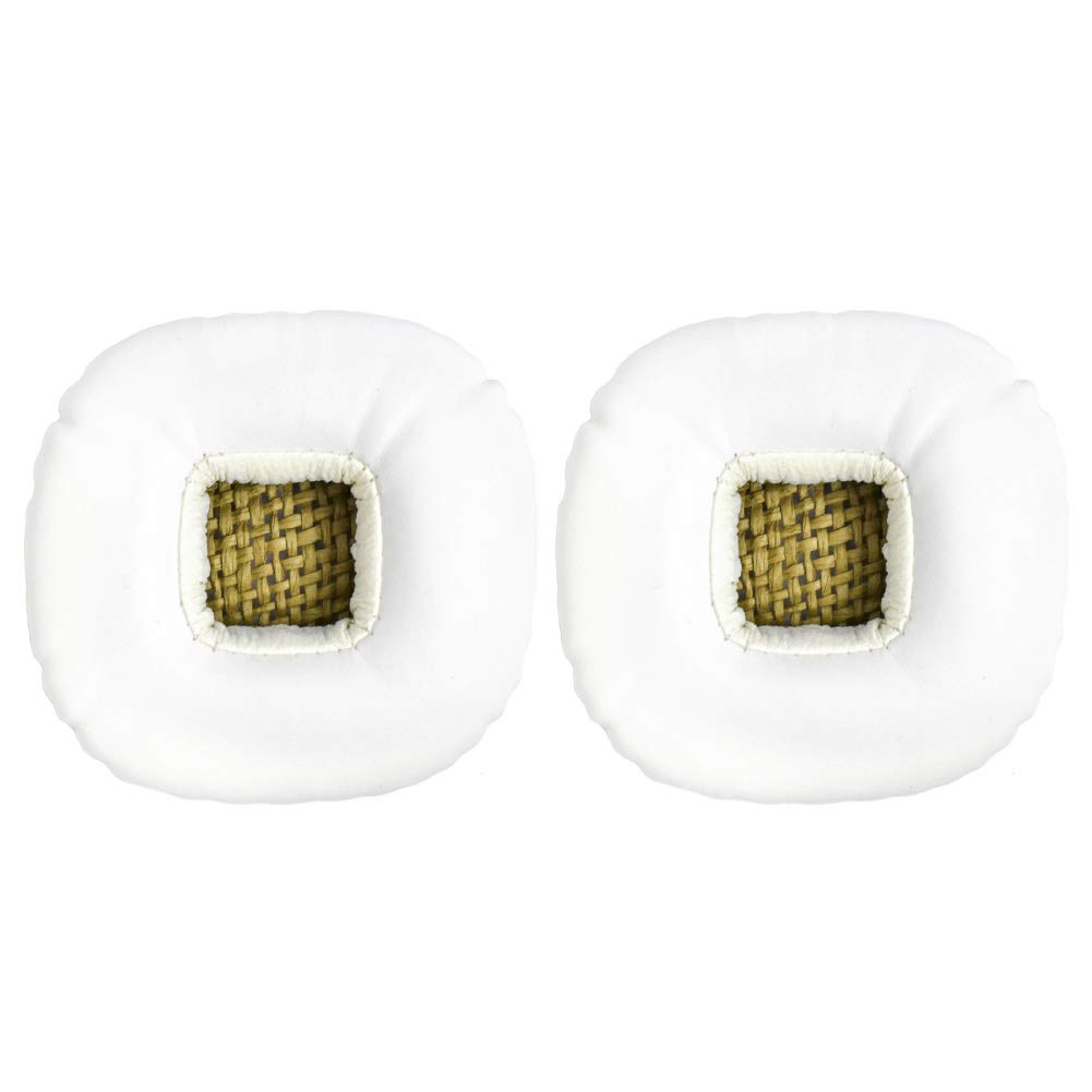 Coussinets de rechange compatibles avec les écouteurs Bluetooth sans fil Marshall Major blanc
