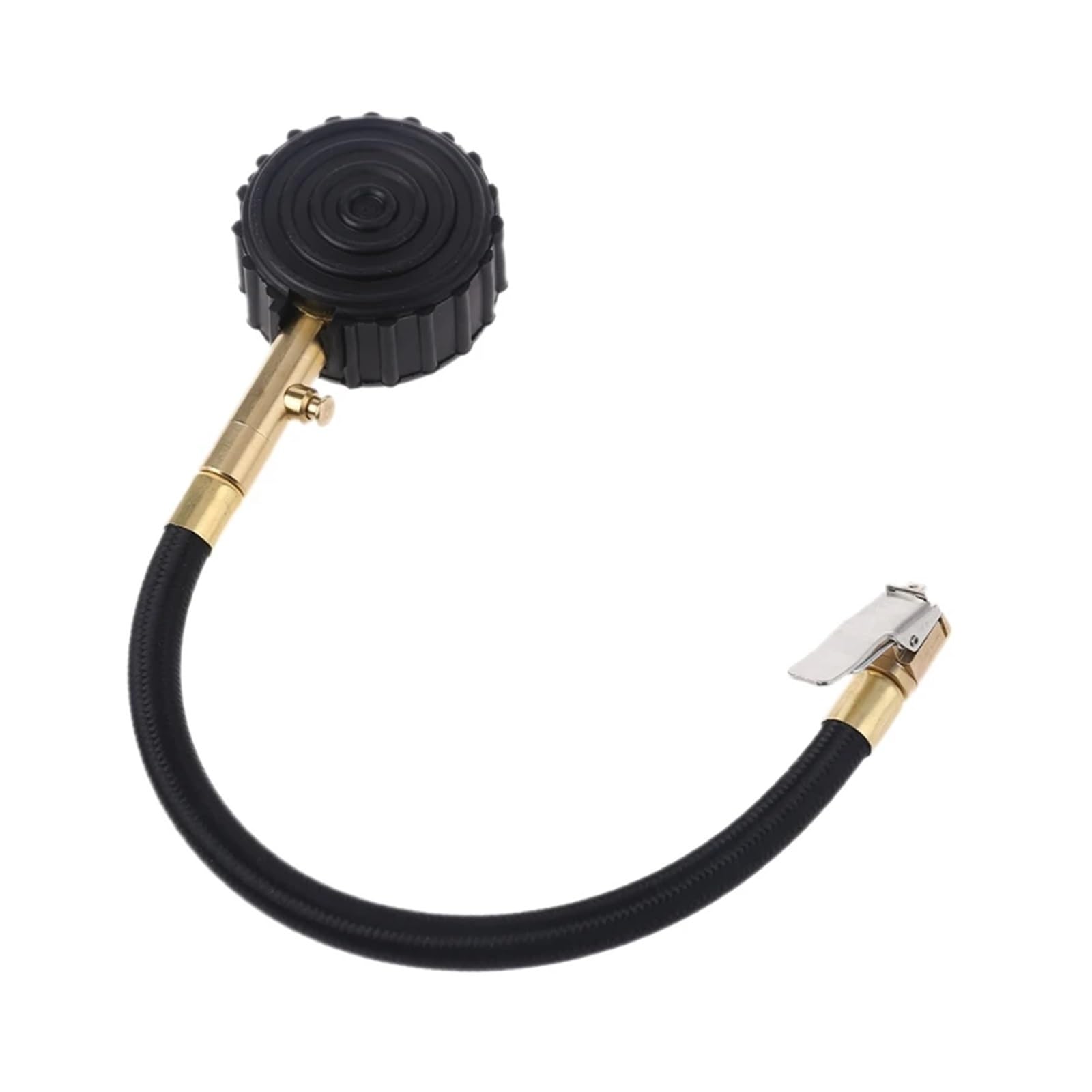 Manometro Pressione Acqua, Manometro professionale for deflettore pneumatici rapido rapido 100Psi for pneumatici fuoristrada di grandi dimensioni 4X4 con mandrino speciale per Aria Acqua Olio Gas