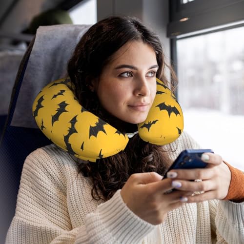 Almohada de Espuma Viscoelástica para Viaje Negra miniatura 5