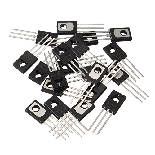 Transistor To-126 Circuiti Transistor BD139 BD140 Reland Sun - 20 Pezzi TO126 - 10 BD139 10 BD140 - Per Elettronica Transistor TO126 Per Amplificatori