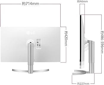 Amazon.co.jp: LG モニター ディスプレイ 32UN650K-W 31.5インチ