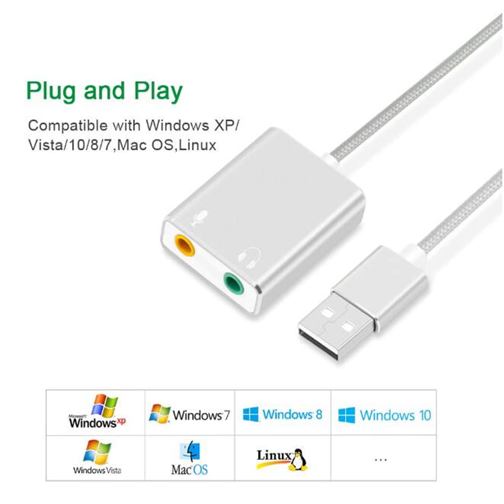 VIBOTON 7.1 Sound Card - Immerse Yourself in Audio! -4