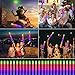 SEEROOTOYS 20pcs Light up Foam Sticks,LED Foam Glow Sticks Bulk,Halloween Party Favors Glow Batons with 3 Modes Flashing Effect for Party, Concert,Halloween Party
