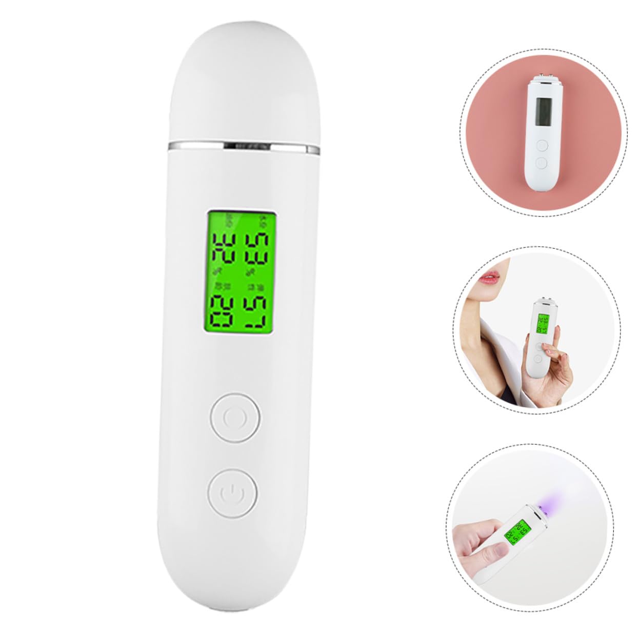 Analizzatore Cutaneo di Idratazione della Pelle Bianco
