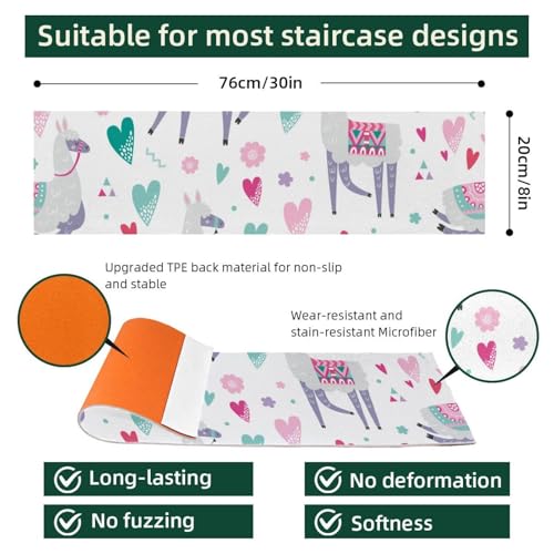 Tapis d'escalier antidérapants sécurité enfants et animaux